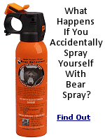 From the article: ''Bear spray is intended as an instant fix to an attack. Use it incorrectly, and it starts to feel like a chronic health condition. Five minutes after spraying myself with bear spray, I felt mostly fine; five days after spraying myself with bear spray, I wondered for what deed I was owed such wicked and obvious divine retribution.''